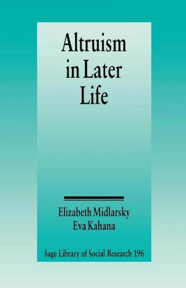 Altruism in Later Life