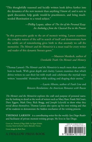 The Memoir and the Memoirist