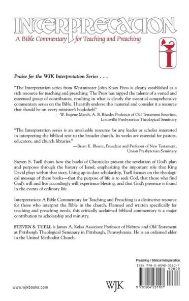 First and Second Chronicles: Interpretation (Interpretation: A Bible Commentary)
