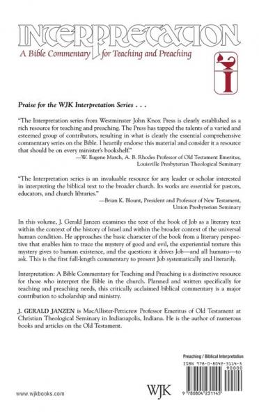 Job: Interpretation (Interpretation: A Bible Commentary)