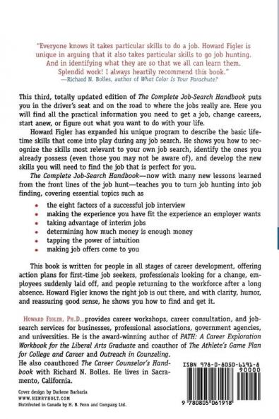 Complete Job-Search Handbook: Everything You Need To Know To Get The Job You Really Want