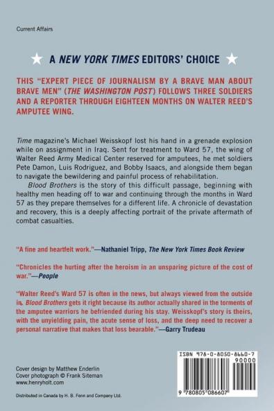 Blood Brothers: Among the Soldiers of Ward 57