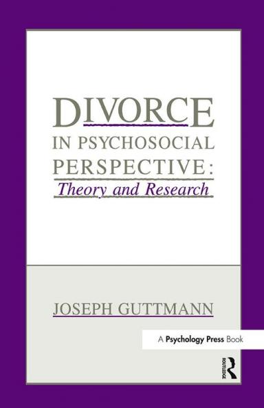 Divorce in Psychosocial Perspective