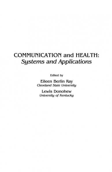 Communication and Health