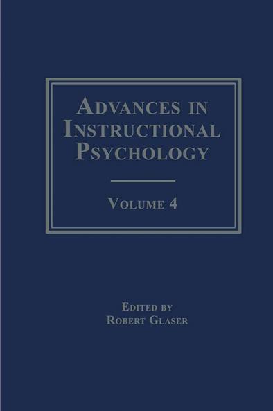 Advances in instructional Psychology