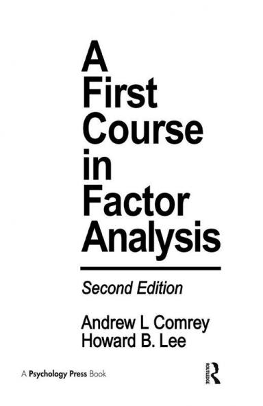 First Course in Factor Analysis