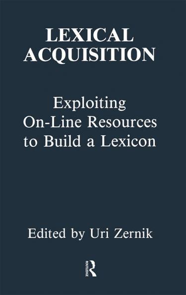 Lexical Acquisition