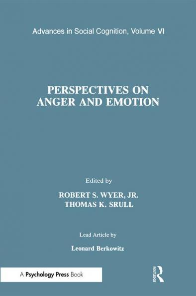 Perspectives on Anger and Emotion