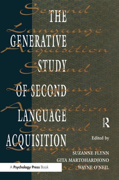 Generative Study of Second Language Acquisition