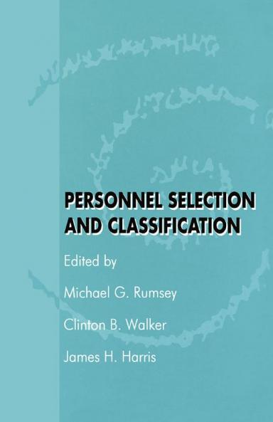 Personnel Selection and Classification