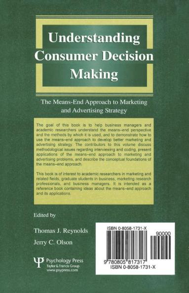 Understanding Consumer Decision Making