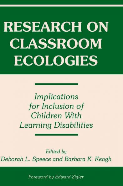 Research on Classroom Ecologies