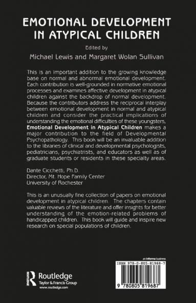 Emotional Development in Atypical Children