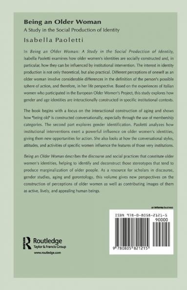 Being An Older Woman