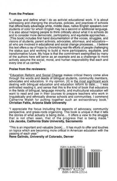Education Reform and Social Change