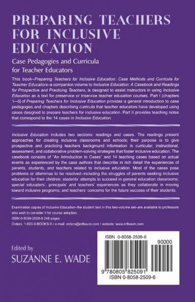 Preparing Teachers for Inclusive Education