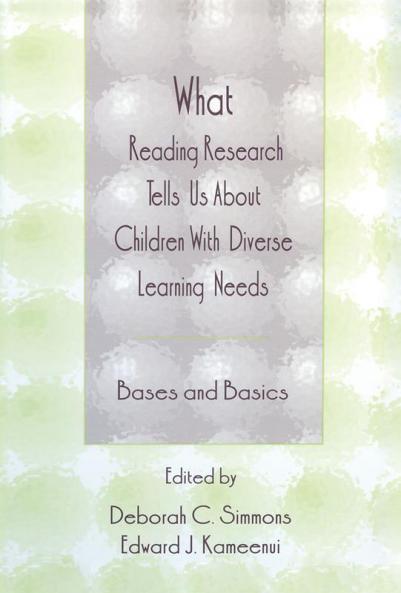 What Reading Research Tells Us About Children With Diverse Learning Needs