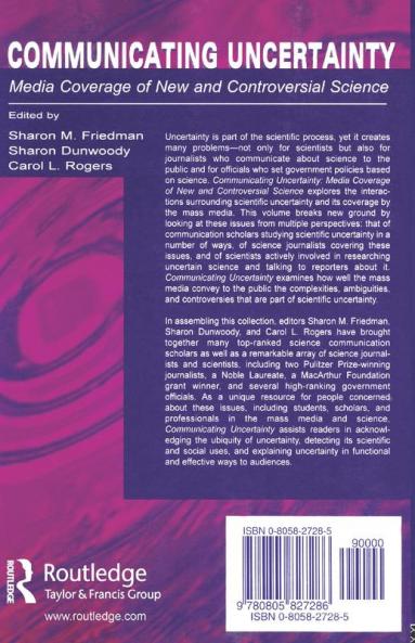 Communicating Uncertainty