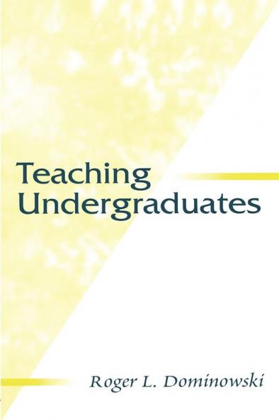 Teaching Undergraduates