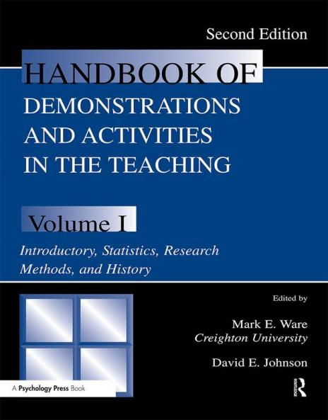 Handbook of Demonstrations and Activities in the Teaching of Psychology