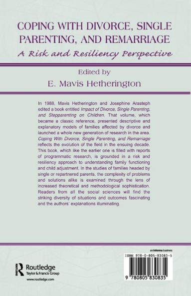 Coping With Divorce Single Parenting and Remarriage