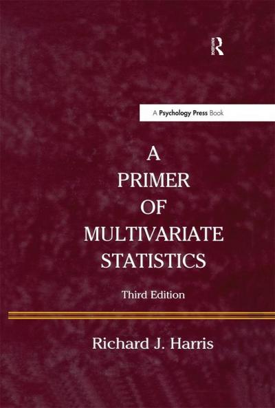 Primer of Multivariate Statistics