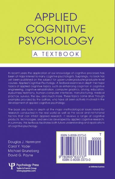 Applied Cognitive Psychology
