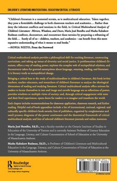 Critical Multicultural Analysis of Children's Literature