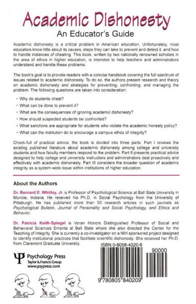 Academic Dishonesty