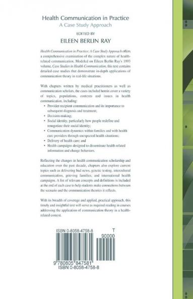 Health Communication in Practice