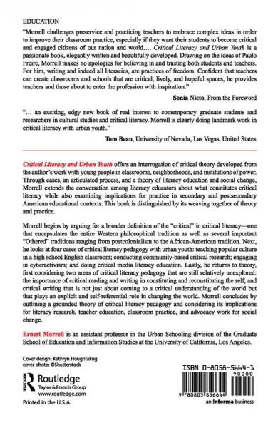 Critical Literacy and Urban Youth