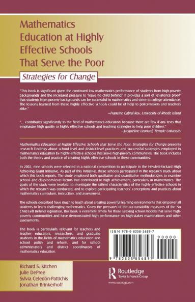 Mathematics Education at Highly Effective Schools That Serve the Poor