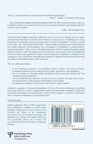 Family Self and Human Development Across Cultures