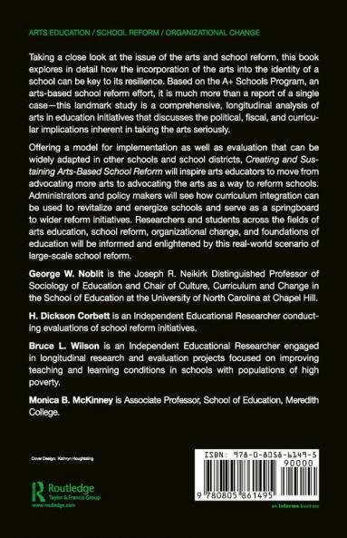 Creating and Sustaining Arts-Based School Reform
