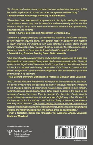 EEO Law and Personnel Practices