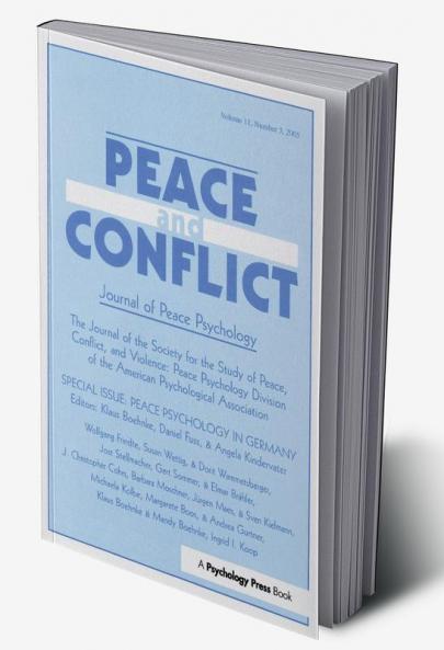 Peace Psychology in Germany