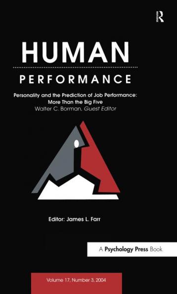 Personality and the Prediction of Job Performance