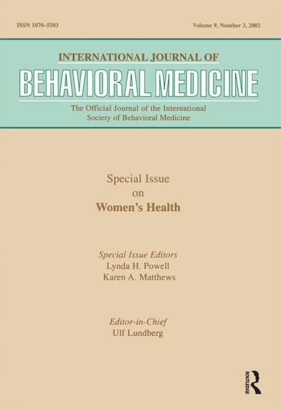 -Special Issue on Women's Health