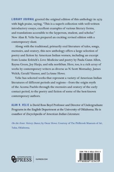 American Indian Literature: An Anthology