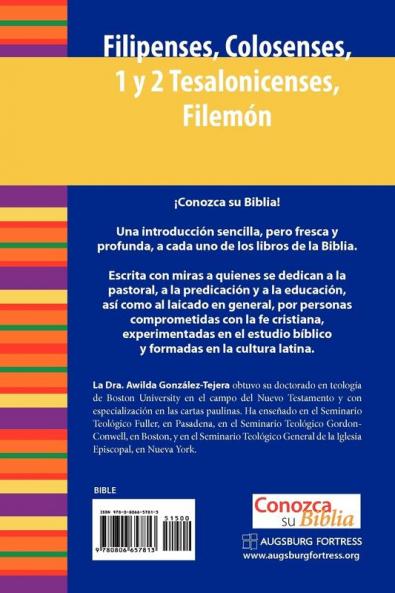 Filipenses Colosenses 1 y 2 Tesalonicenses Filemn