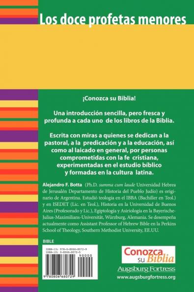 Los doce profetas menores: The Twelve Minor Prophets (Conozca su Biblia)
