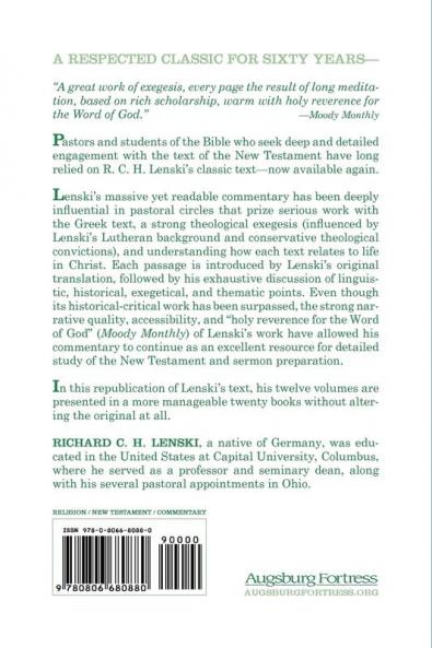 The Interpretation of St. Luke's Gospel 12-24