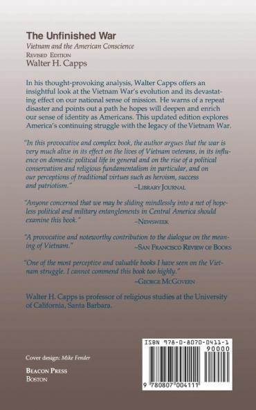 The Unfinished War