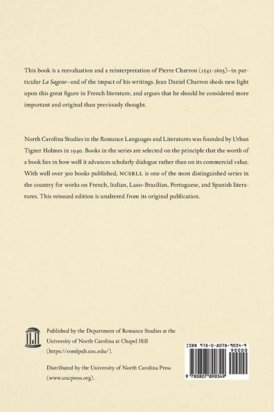 The Wisdom of Pierre Charron