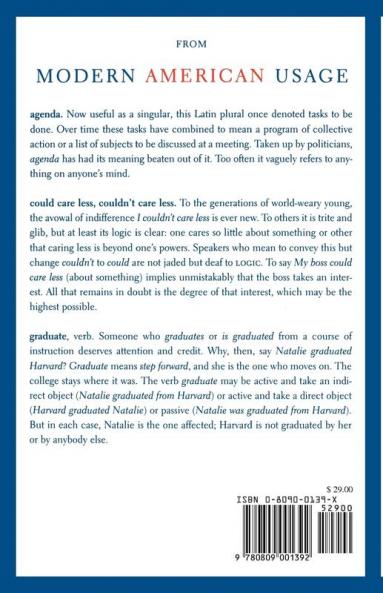 Modern American Usage