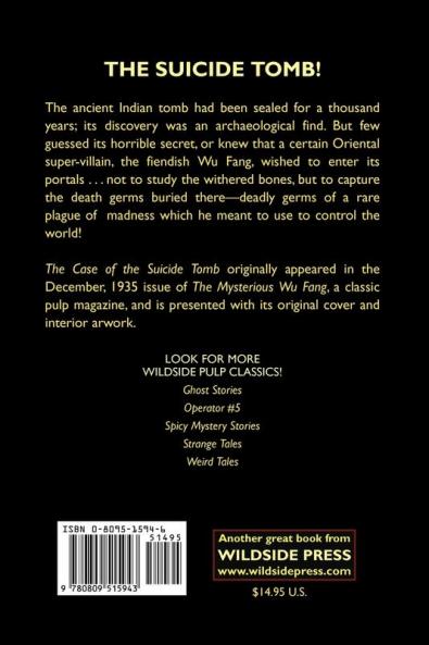 The Mysterious Wu Fang: The Case of the Suicide Tomb