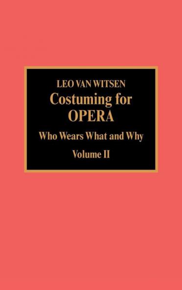 Costuming for Opera