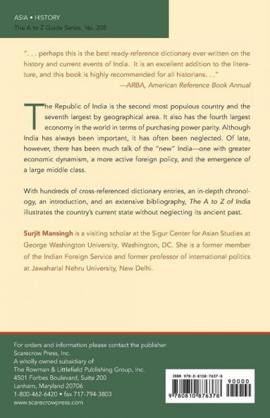 to Z of India