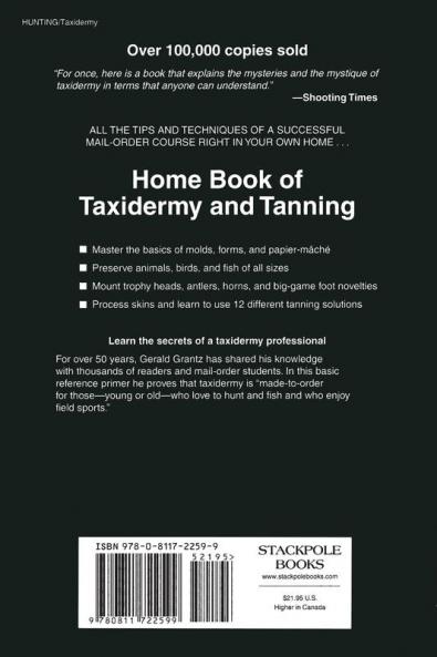Home Book of Taxidermy and Tanning