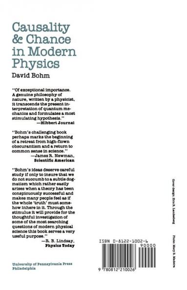 Causality and Chance in Modern Physics